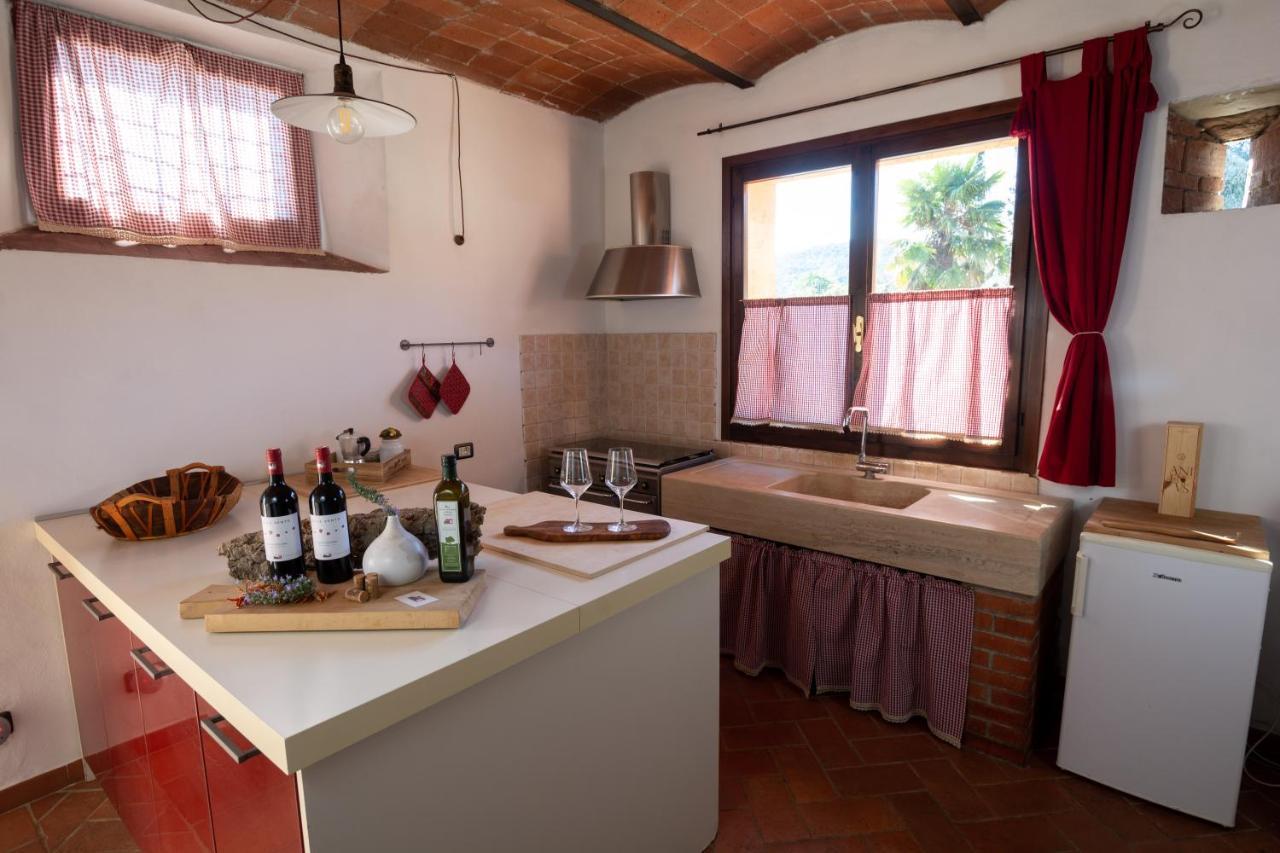 Agriturismo Colle Vento Suvereto Exteriör bild